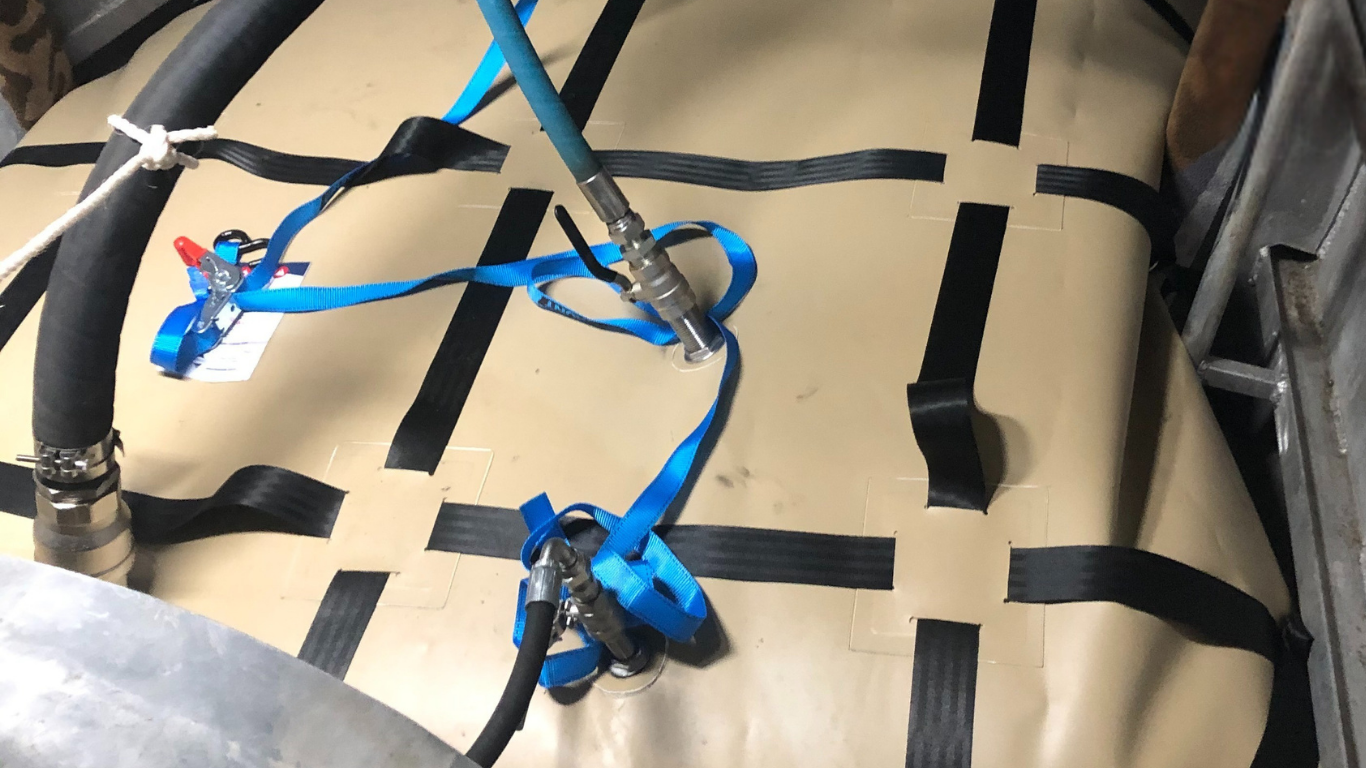 Flexible Fuel Bladder - Tray Design