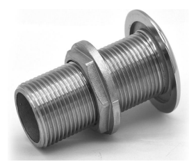 SKIN FITTING WITH BSP THREAD / TANK OUTLET image 2