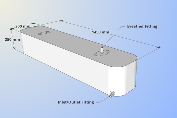 Box type drinking water bladder 110L - DW110B image 9