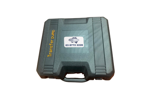 12V Portable Diesel Transfer Pump Kit with Automatic Shut-Off Nozzle
