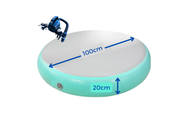 20cm Inflatable Air Spot Mat with Pump – Round Gymnastics Landing Pad