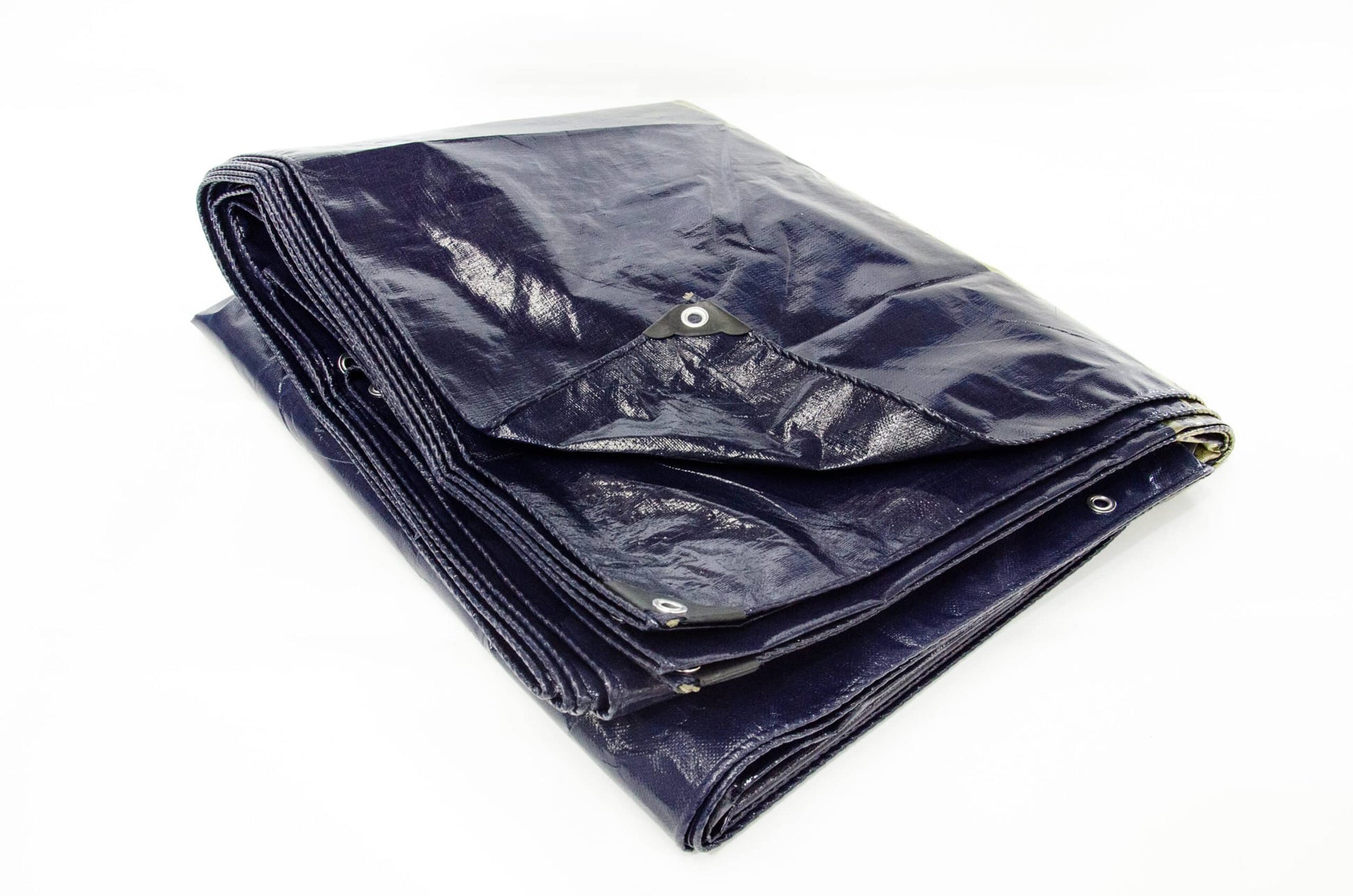 Heavy-Duty PE Tarp - 225GSM Poly Tarpaulin - All Purpose Tarp - Dark Blue Colour image 4