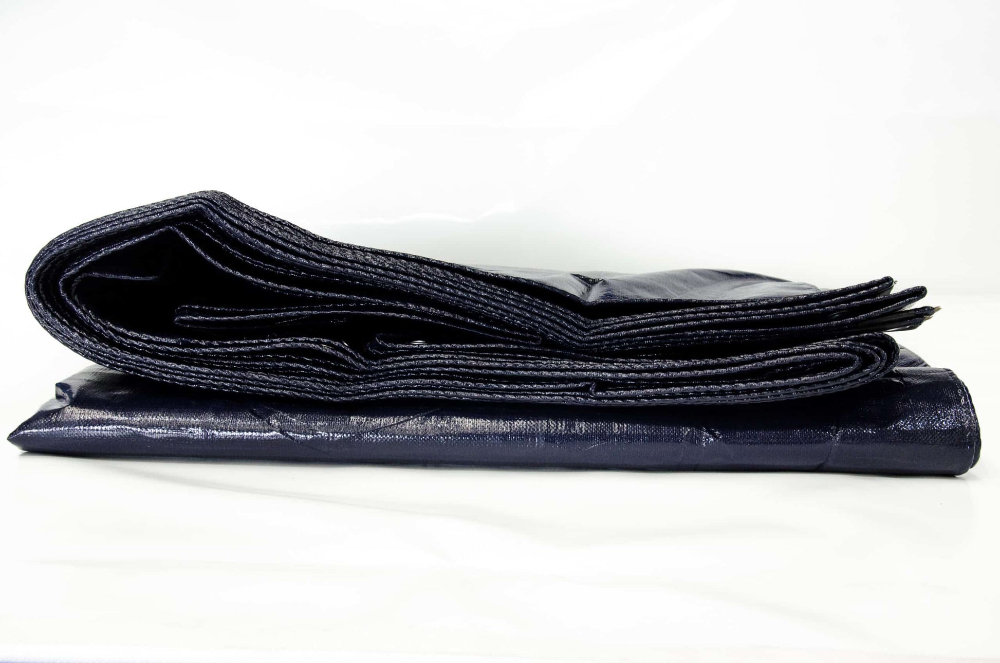 Heavy-Duty PE Tarp - 225GSM Poly Tarpaulin - All Purpose Tarp - Dark Blue Colour image 2