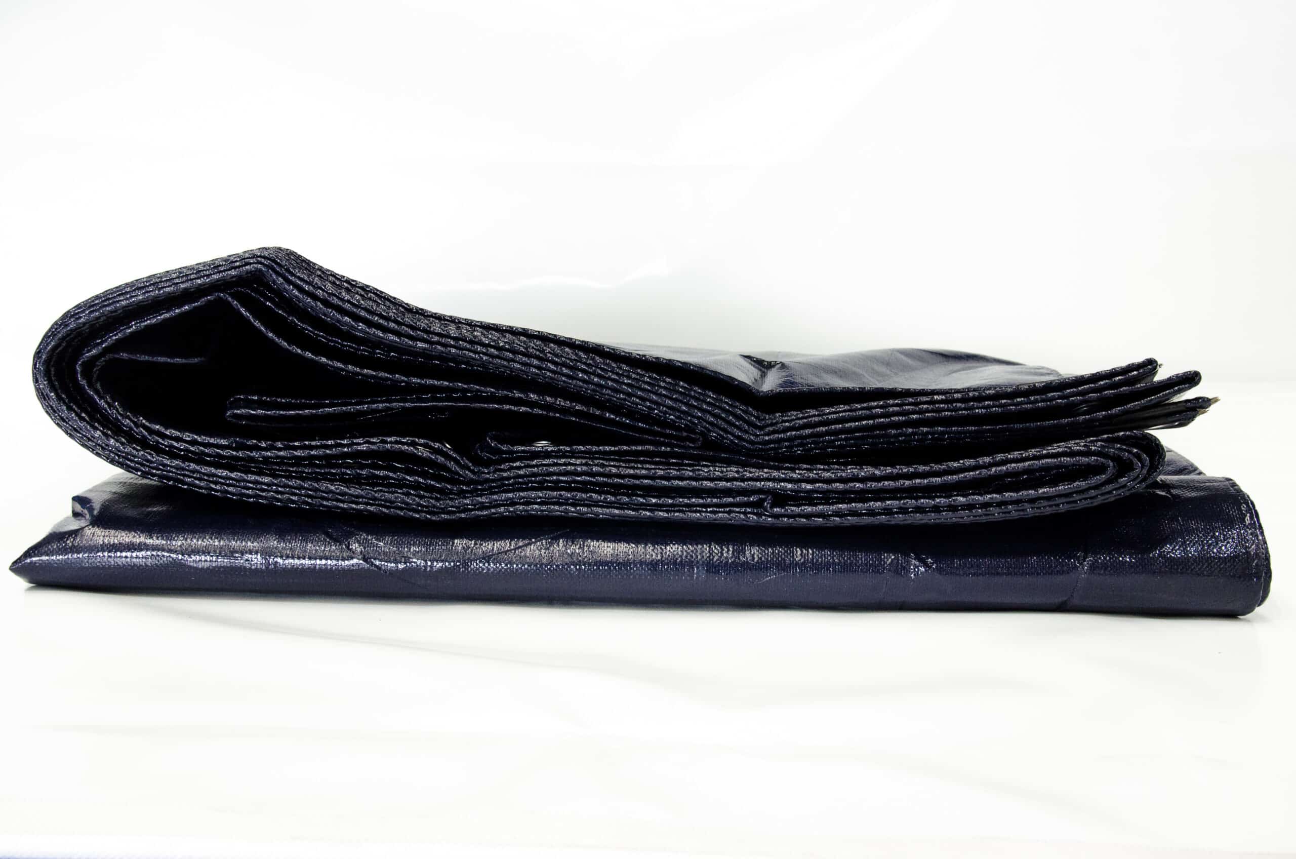 Heavy-Duty PE Tarp - 225GSM Poly Tarpaulin - All Purpose Tarp - Dark Blue Colour image 2