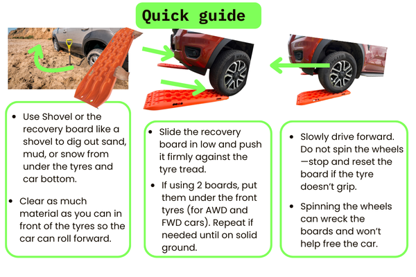 Heavy Duty 4x4 Recovery Tracks and Boards  10T image 17