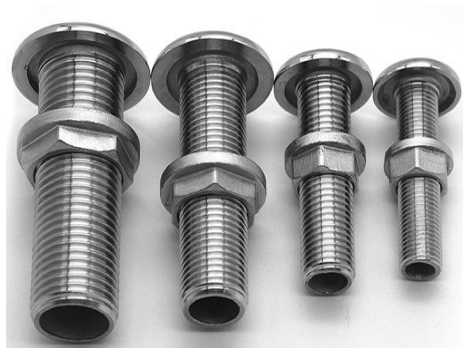SKIN FITTING WITH BSP THREAD / TANK OUTLET image 1