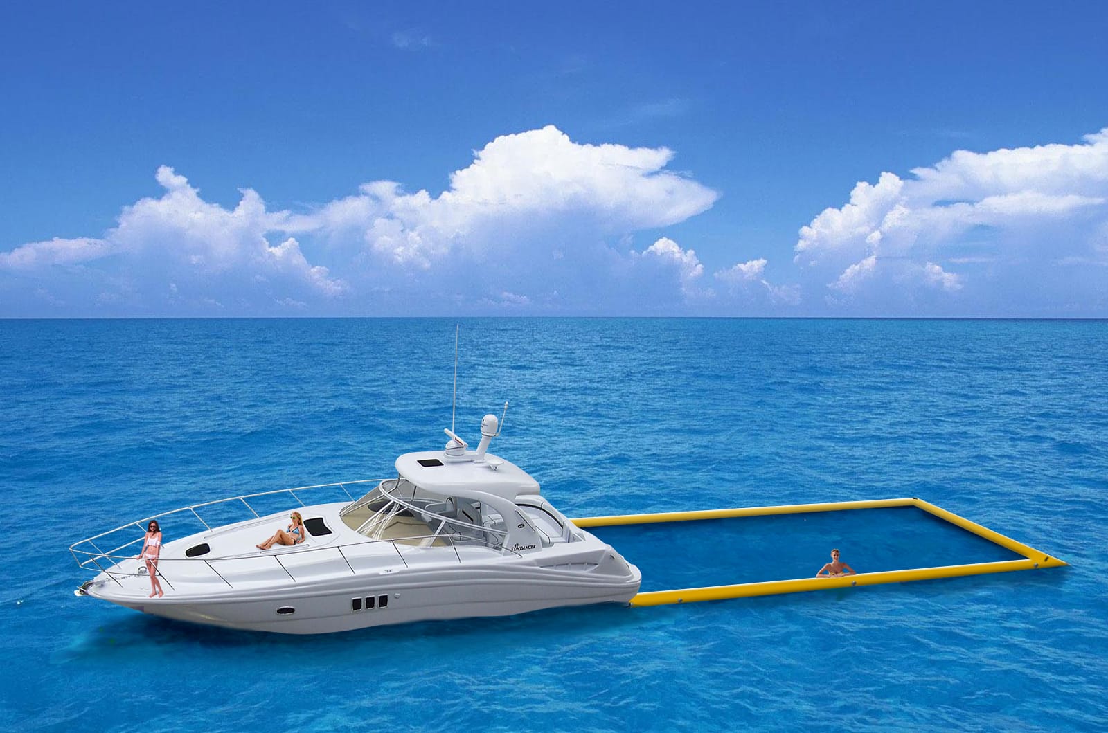 Inflatable Sea Pool - Custom Made image 0