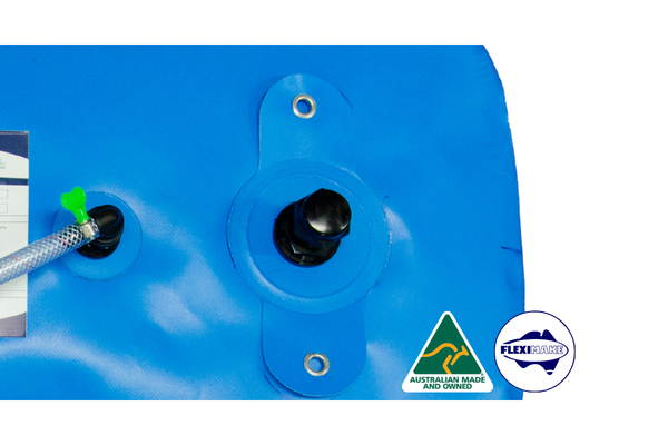 DW95BMP – 95L Box Drinking Water Bladder for Mitsubishi Pajeros’ 3rd Row Seat Well