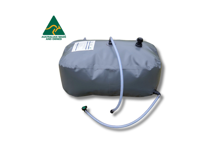 DW95BMP – 95L Box Drinking Water Bladder for Mitsubishi Pajeros’ 3rd Row Seat Well