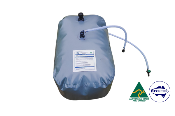 DW95BMP – 95L Box Drinking Water Bladder for Mitsubishi Pajeros’ 3rd Row Seat Well