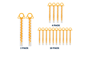 AnchorPro Multi-Ground Screw Peg with Twist Handle