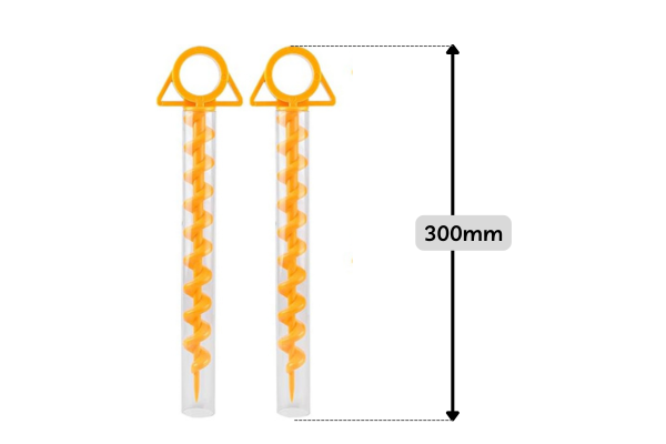 AnchorPro Multi-Ground Screw Peg with Twist Handle