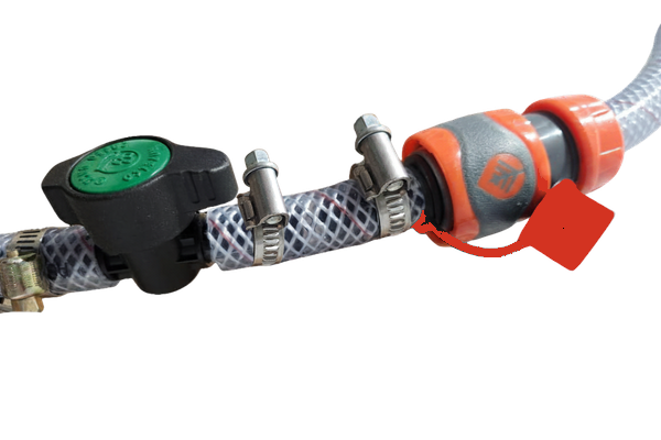 13mm Barb to 12mm Male Snap-On Connector for Caravan & Water Bladder