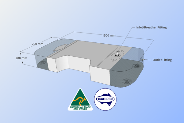 DW210BC - 210L RAM Truck Drinking Water Bladder