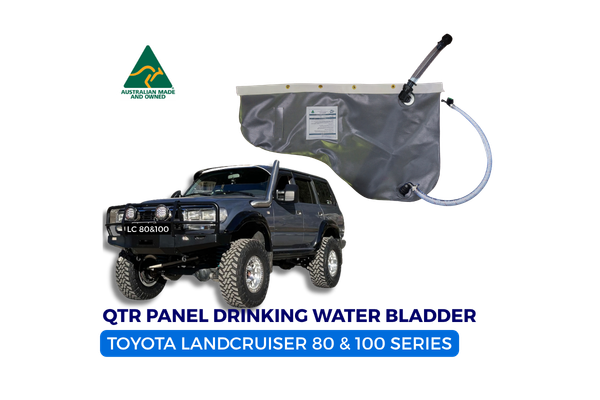 30L Rear Qtr Panel Drinking Water Bladder – Landcruiser 80 & 100 Series