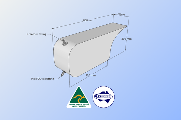 DW35DSB – 35L Cargo Storage Drawer System Drinking Water Bladder