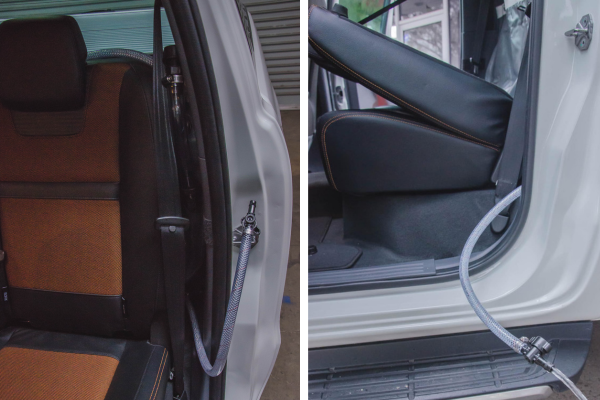 DW70FRH – 70L Hanging Drinking Water Bladder for Ford Ranger (2015–2022)