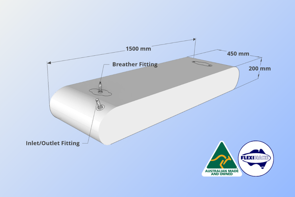 DW85BLP – 85L Low-Profile Drinking Water Bladder