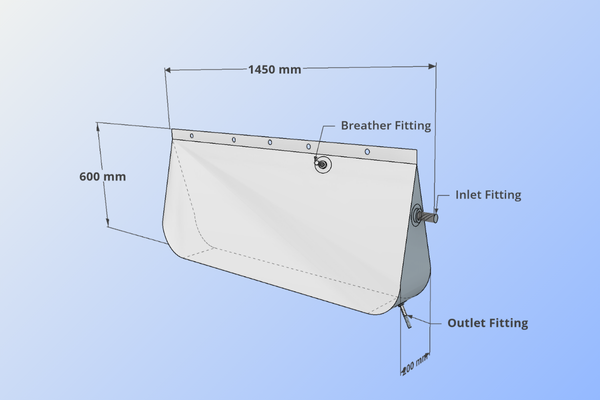 DW85H – 85L Hanging Drinking Water Bladder