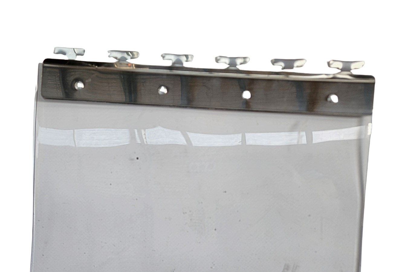 Extra Heavy-Duty Clear PVC Strip Curtain Kit –1.3m Wide x 3m High