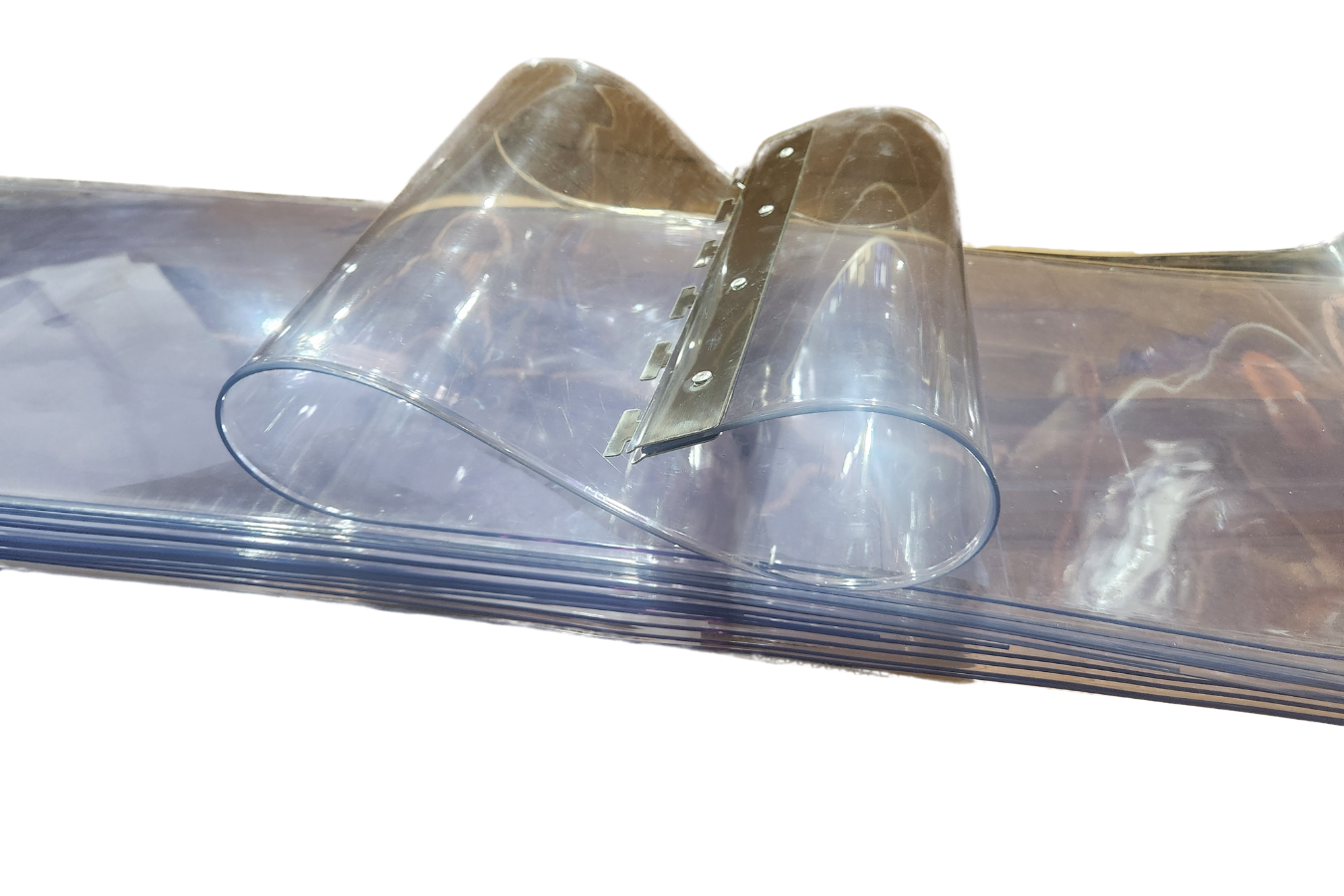 Extra Heavy-Duty Clear PVC Strip Curtain Kit –1.3m Wide x 3m High