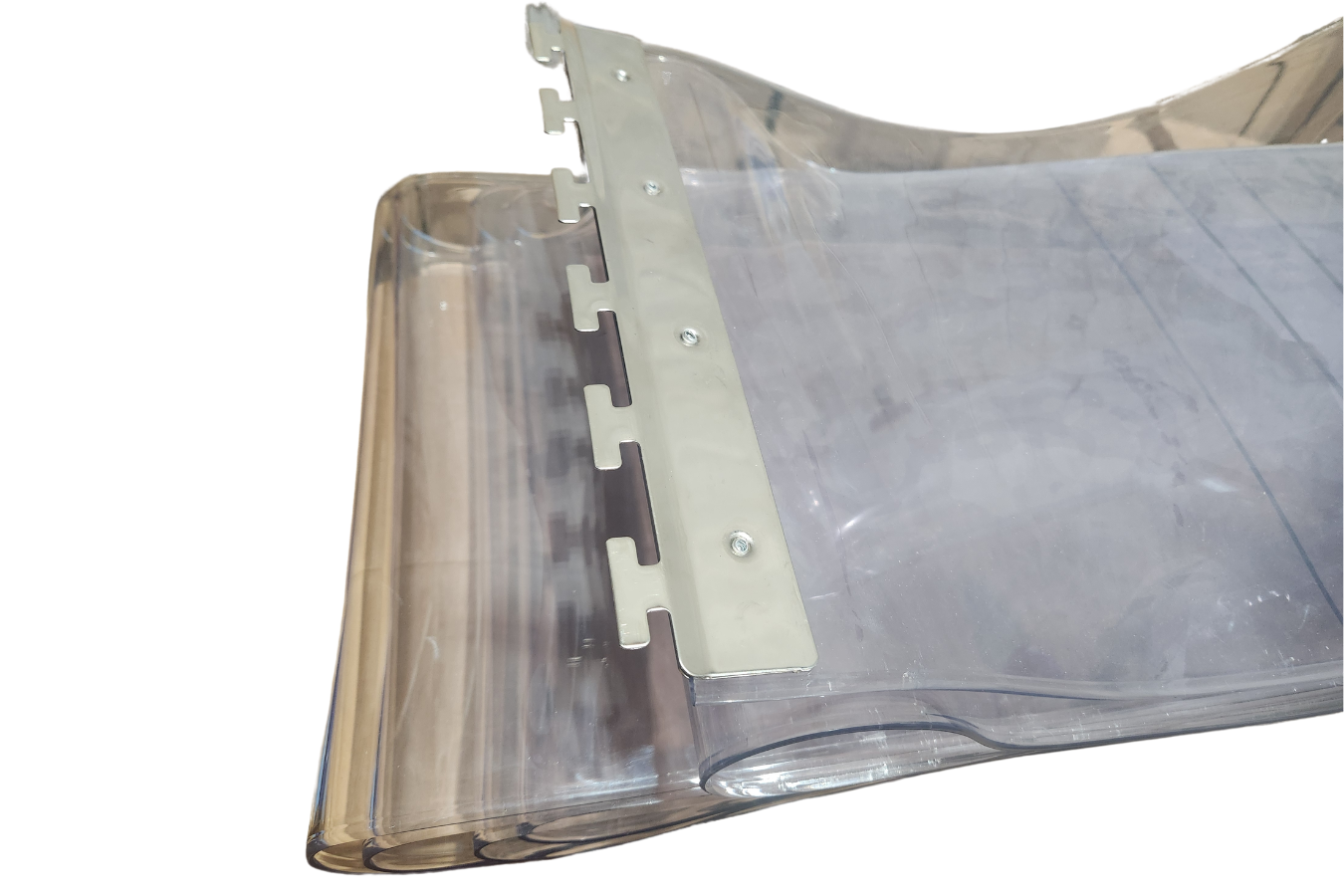 Extra Heavy-Duty Clear PVC Strip Curtain Kit –1.3m Wide x 3m High