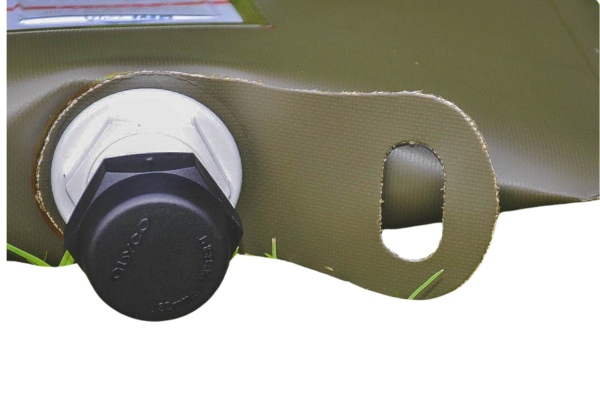 FB12SP 12L Collapsible Motorcycle Fuel Storage Bladder - Heavy Duty TPU