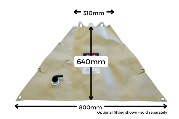 FB20MB– 20L Flexible Fuel & Chemical Bladder for Marine & Off-Road Use