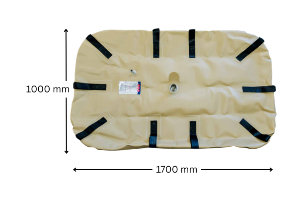 FB300SP – 300L Flexible Fuel, Diesel & Chemical Storage Bladder Tank