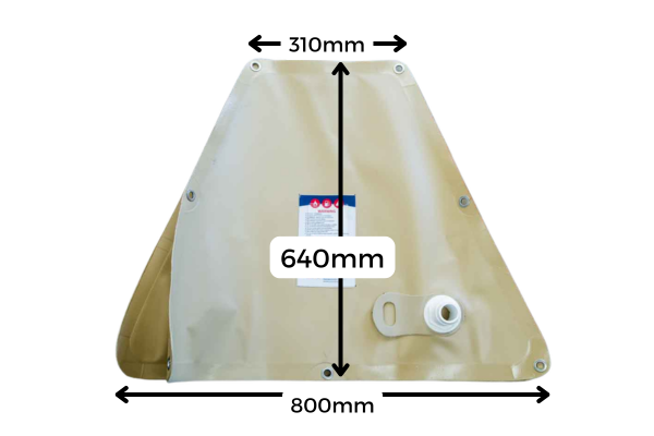 FB40MB – 40L Collapsible Fuel & Chemical Bladder for Marine & Off-Road Use