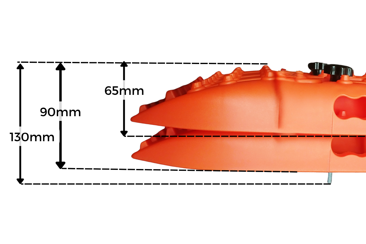Fleximake 10T 4x4 Recovery Tracks – Heavy Duty Off-Road Traction Boards