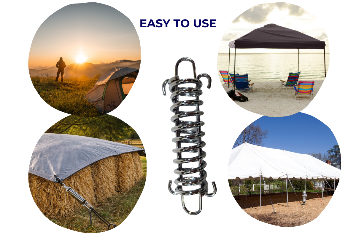 Heavy Duty Trace Spring – 10 Pack