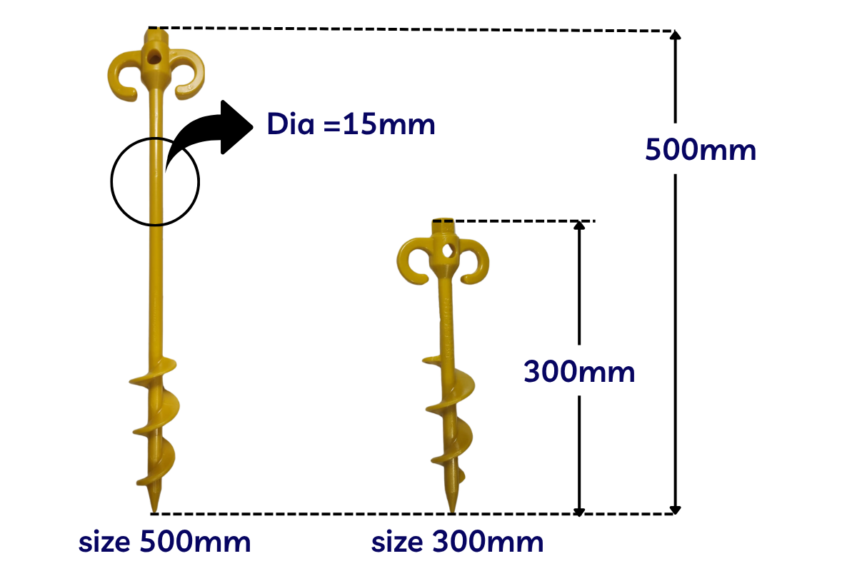 Fleximake Screw Pegs