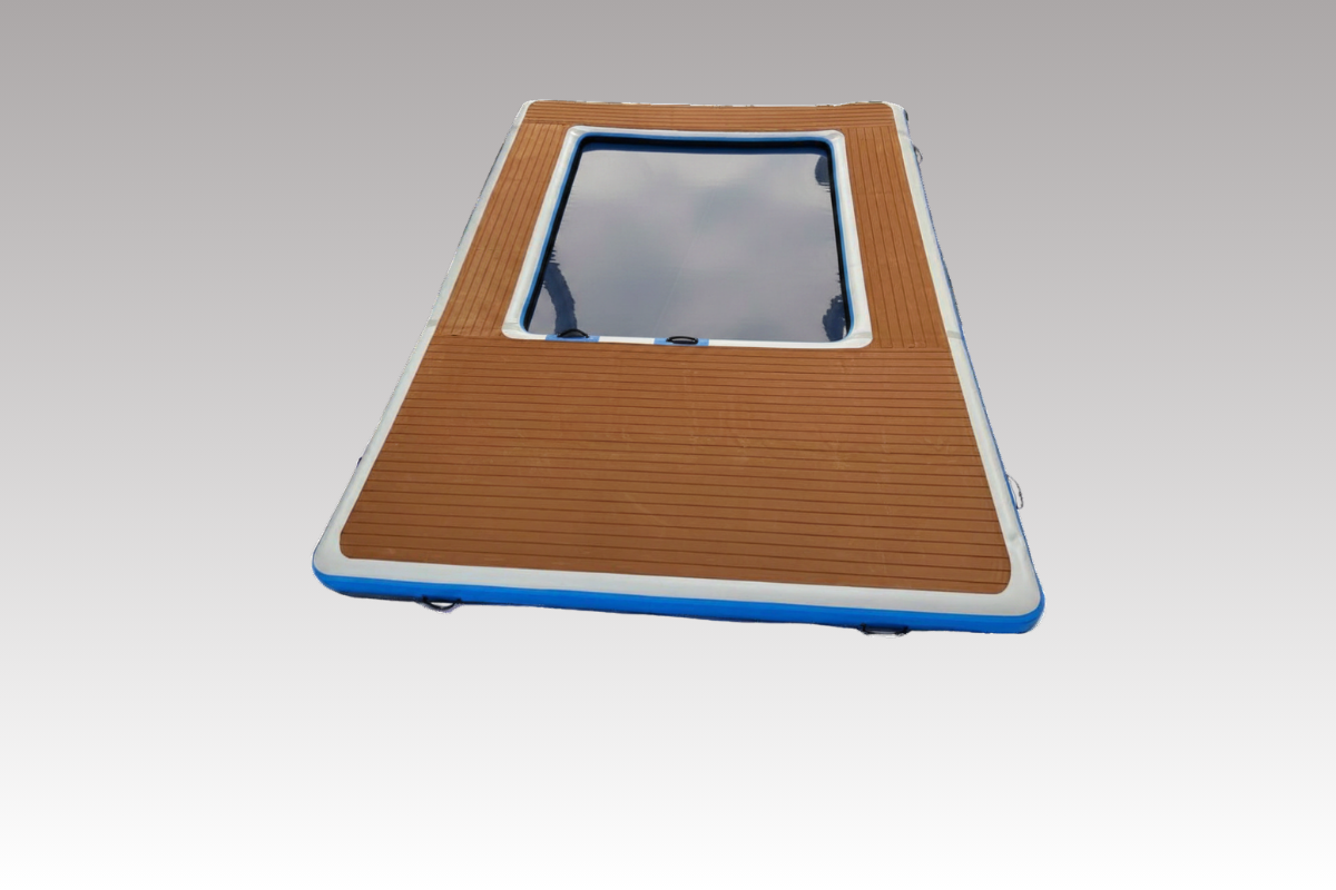 Inflatable Sea Pools with Full Walkway Platform