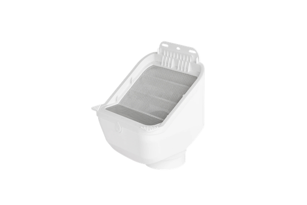Leaf Eater Advanced – Compact Rain Head with VH Pivot Outlet