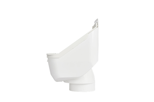 Leaf Eater Advanced – Compact Rain Head with VH Pivot Outlet