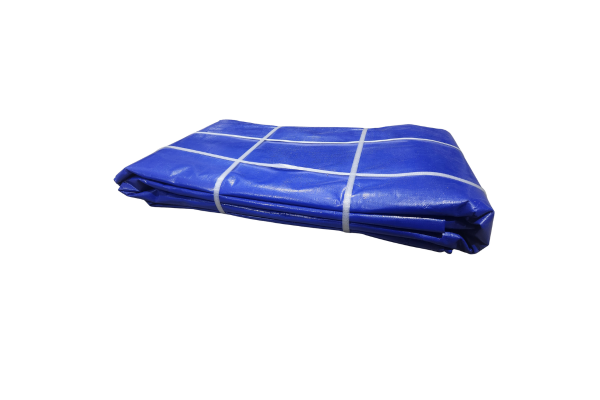  320GSM PE tarp fold and heavy-duty water proof tarp