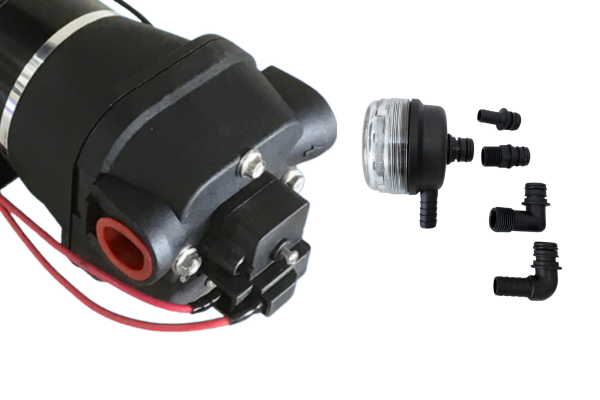 12V High Pressure Water Pump PWP-17P - 17L/min