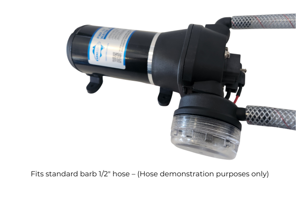 12V High Pressure Water Pump PWP-17P - 17L/min