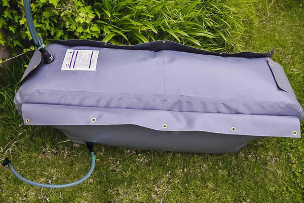 DW280BW – 280L 4WD Cargo & Ute Tray Drinking Water Bladder with Wheel Arch Cutouts