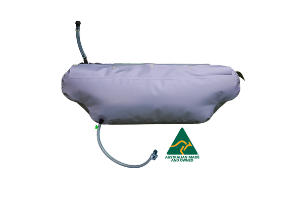 DW280BW – 280L 4WD Cargo & Ute Tray Drinking Water Bladder with Wheel Arch Cutouts