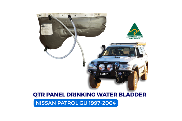 40L Rear Quarter Panel Drinking Water Bladder – Nissan Patrol GU (1997–2004)