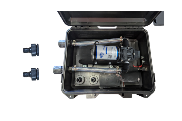 Fleximake Portable 12V Pump Station | Plug-and-Play Water, Anywhere
