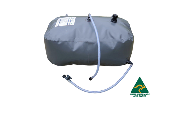DW95BMP – 95L Box Drinking Water Bladder for Mitsubishi Pajeros’ 3rd Row Seat Well