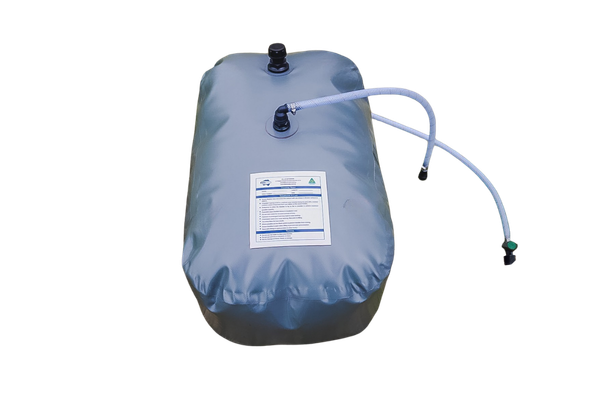 DW95BMP – 95L Box Drinking Water Bladder for Mitsubishi Pajeros’ 3rd Row Seat Well