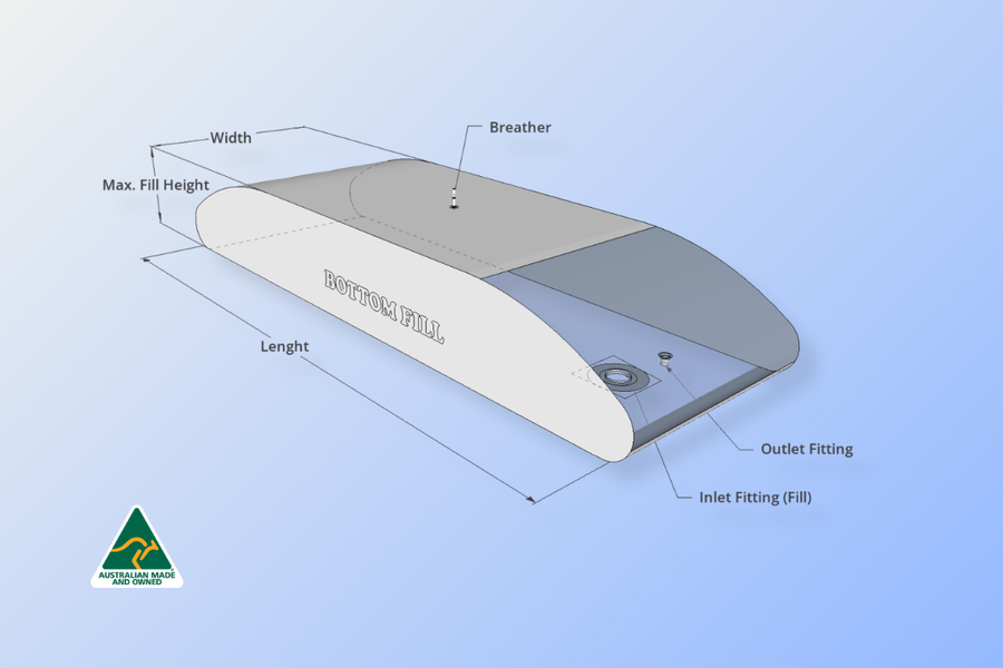 Pre-Order Fleximake Rainwater Bladder Tank (RWP)