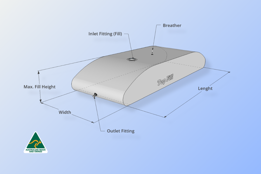 Pre-Order Fleximake Rainwater Bladder Tank (RWP)