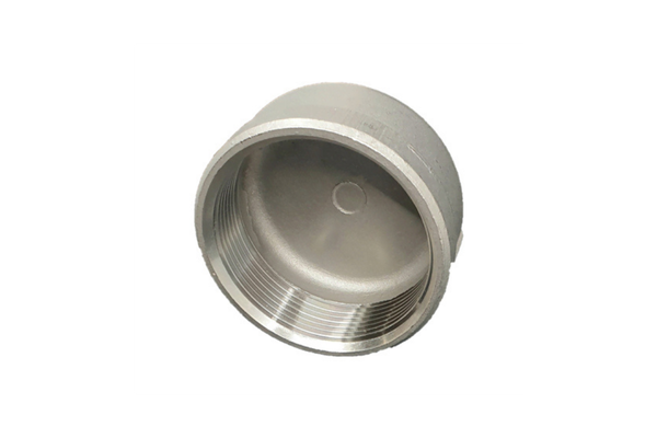 Stainless Steel 316 Round Cap – Female BSP Thread Fitting | Fuel Bladder
