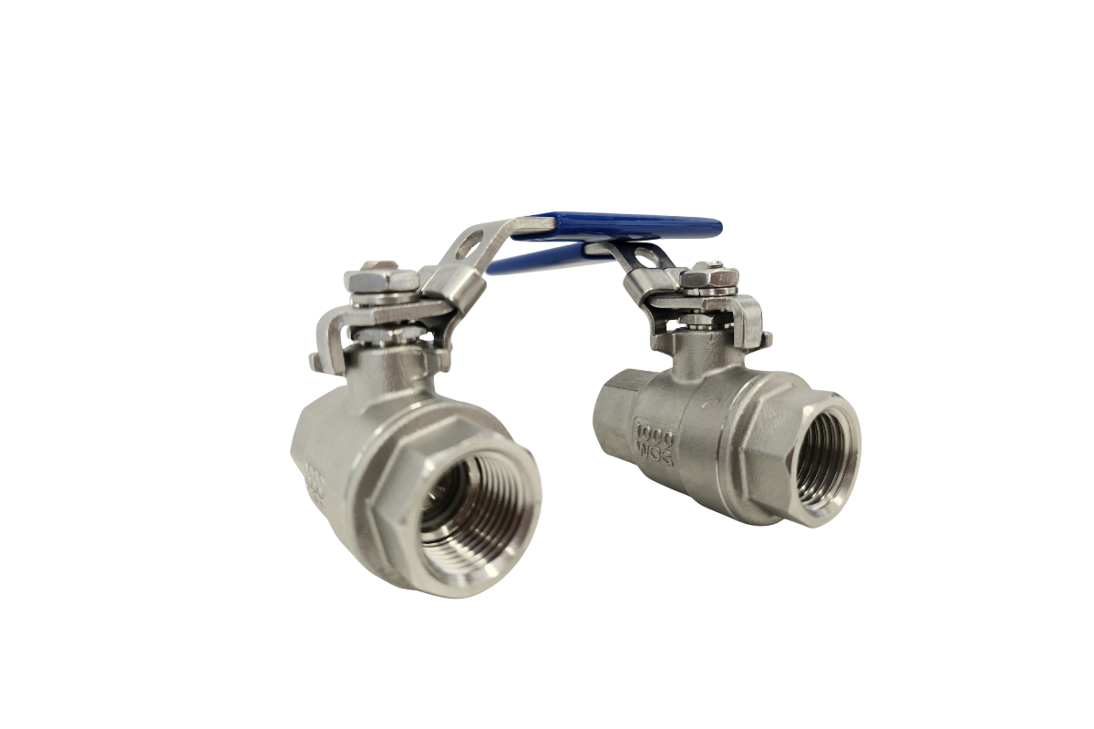 316 Stainless Ball Valve 2PC BSP F/F | Lockable Full Bore