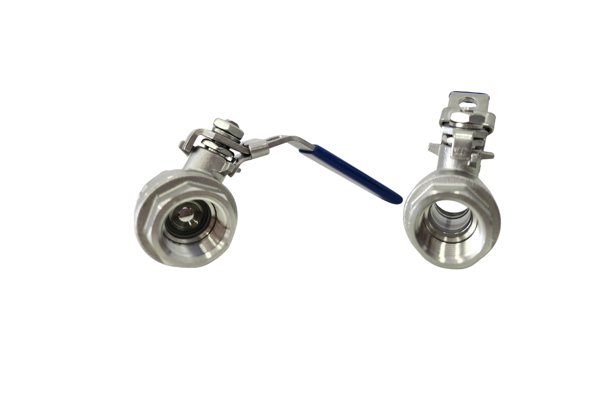 316 Stainless Ball Valve 2PC BSP F/F | Lockable Full Bore